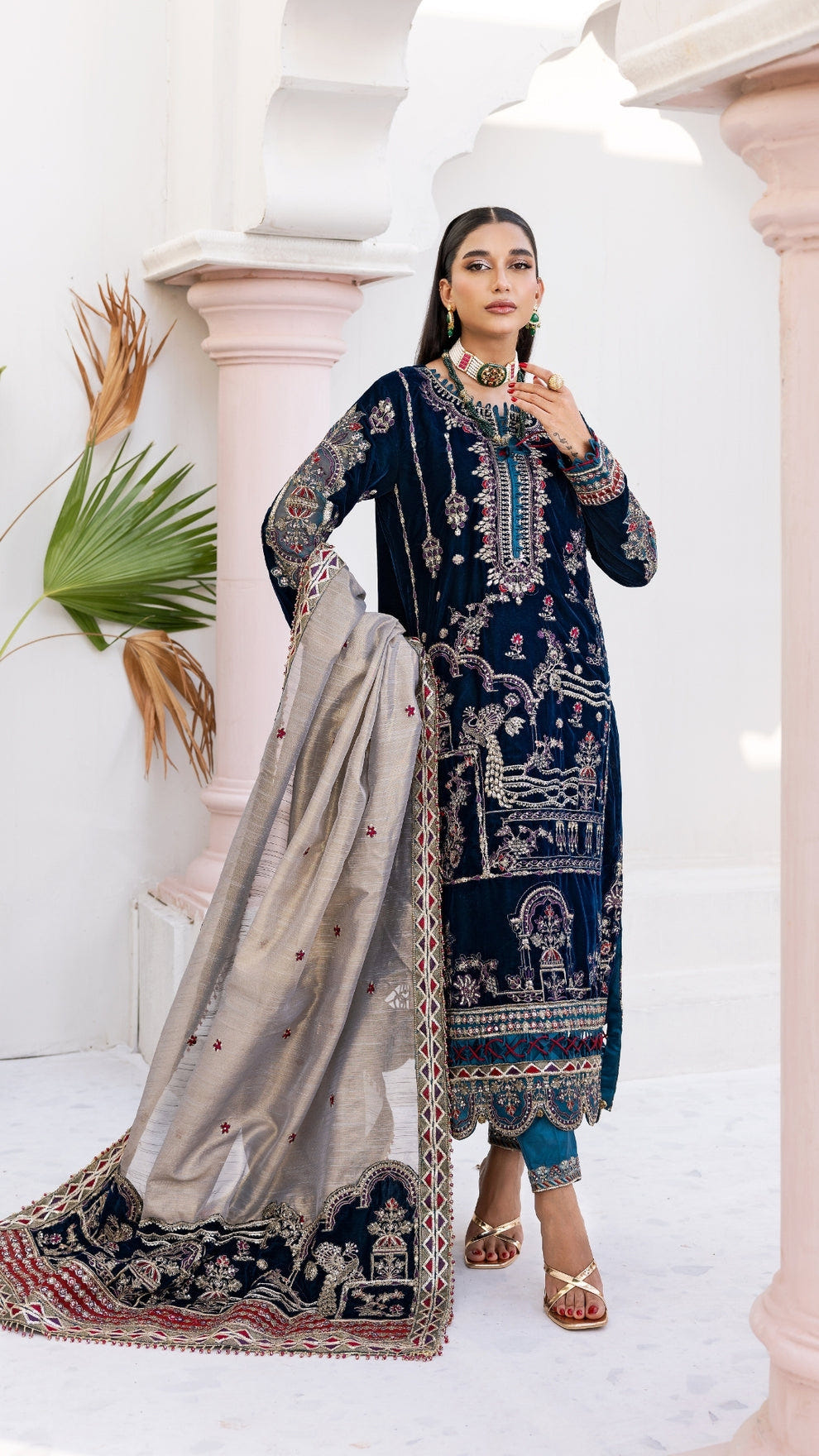 Zebtan | Andaz e Makhmal | ZAM-12 -  Zebtan Ladies Clothes - Original Designer Dress - House of Maryam