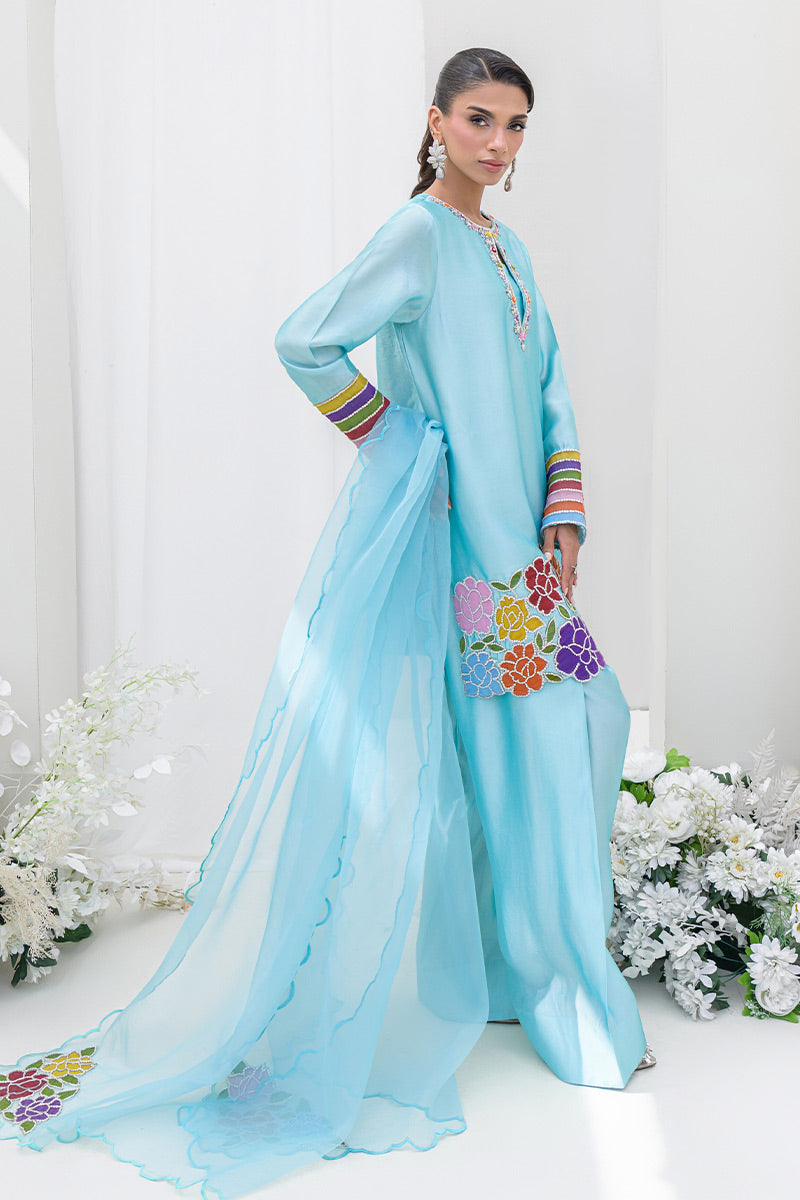 Chic Ophicial | Aarzu Luxe Pret | Sea Breeze Rose-3