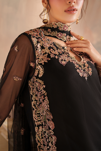 Iznik I Festive Formal I CC-77 Embroidered Net -  Iznik Ladies Clothes - Original Designer Dress - House of Maryam