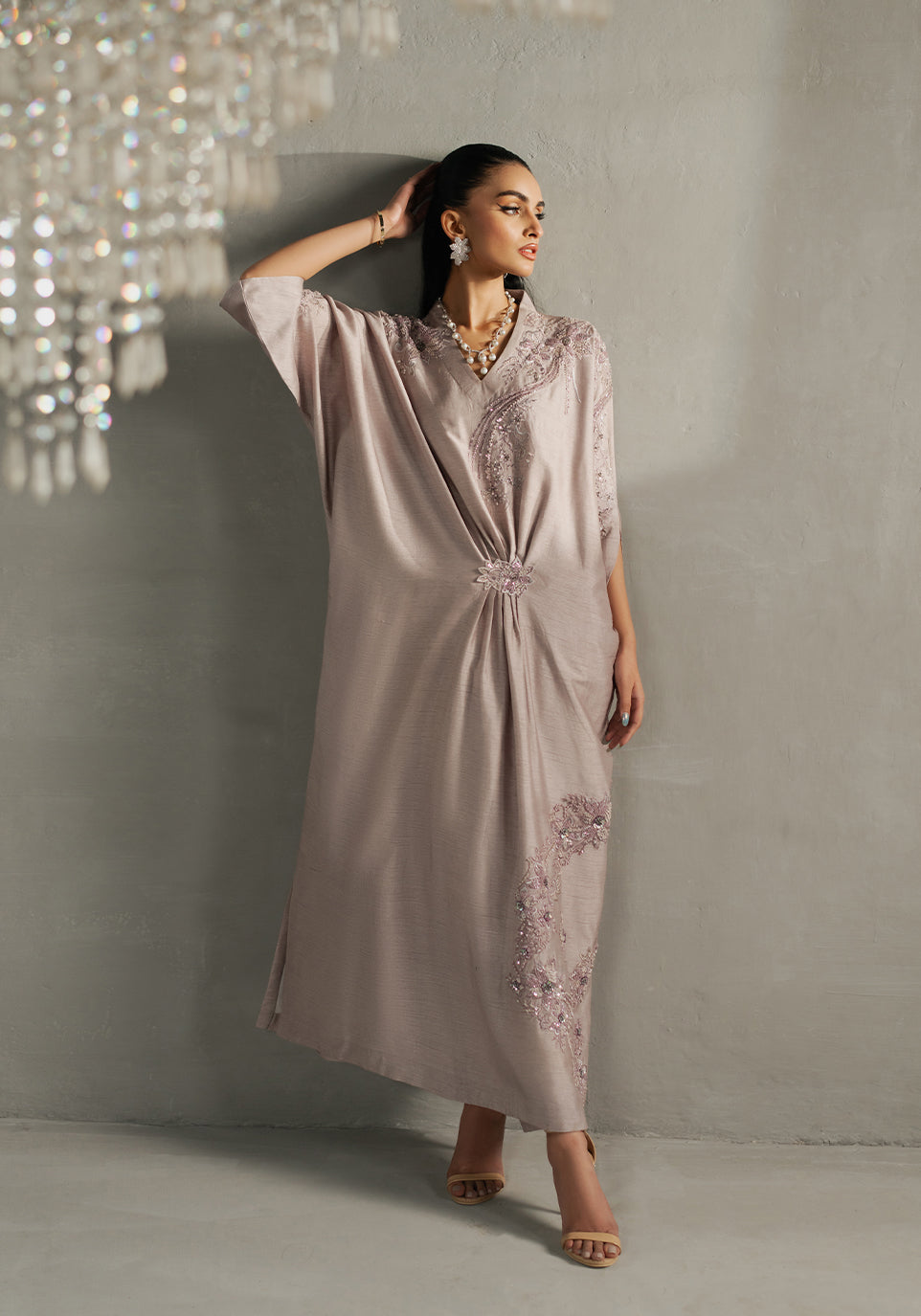 Zarqash | Silk Edit | ZQS 013 Lily -  Zarqash Ladies Clothes - Original Designer Dress - House of Maryam