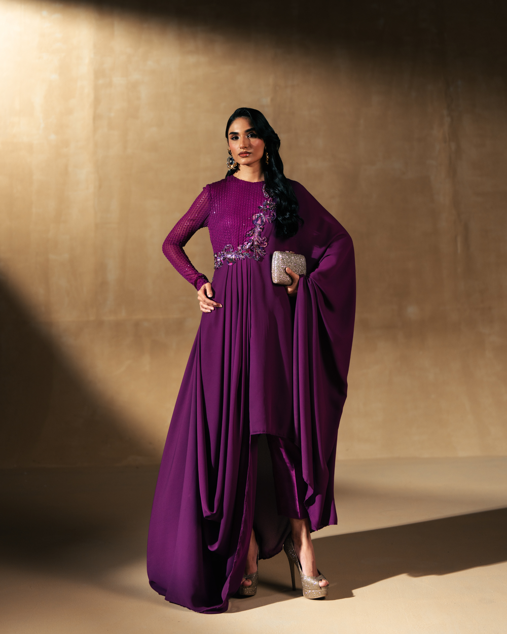 Vasal | Zyra Luxe Pret 26 | Divine drape-4