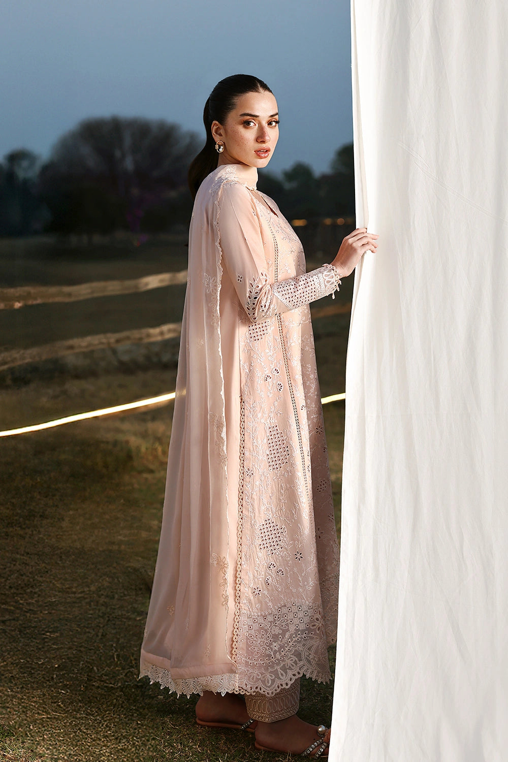Azure | Luxury Lawn 26 | Petaline, image 4
