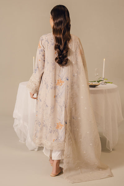 Cross Stitch | Luxury Pret | Ashen Bud-2 Piece (Shirt & Dupatta)