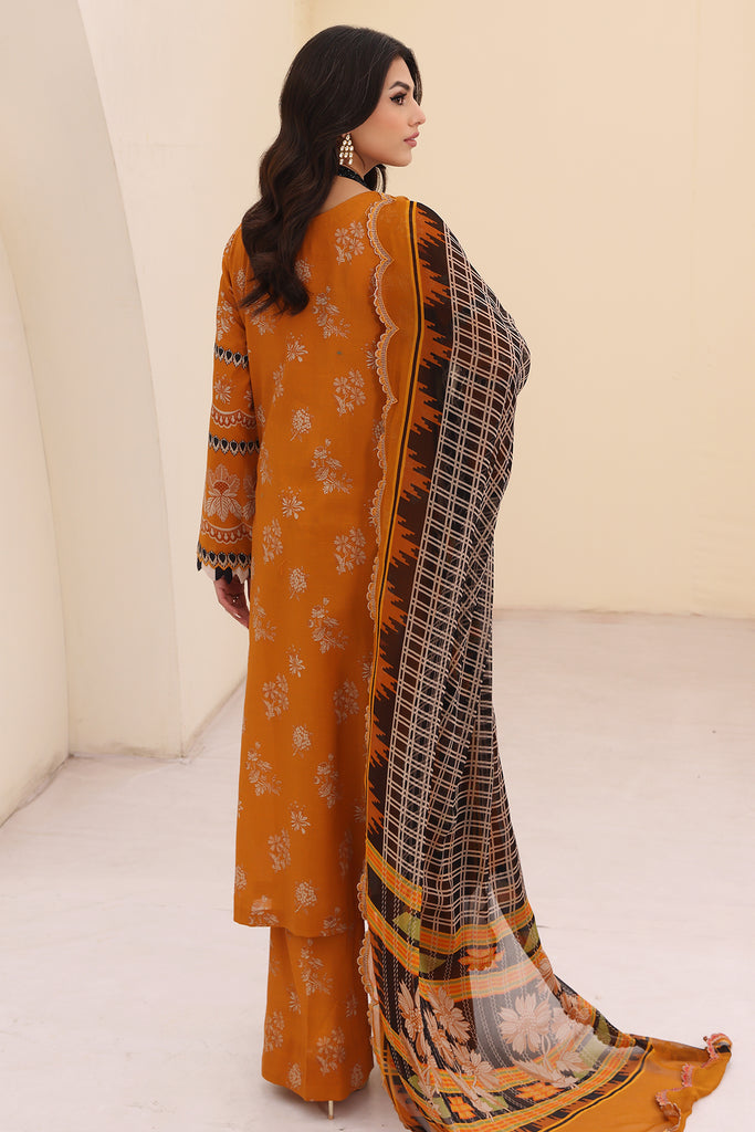 Charizma | Naranji Embroidered Lawn 24 | CN4-001 -  Charizma Luxury - Original Designer Dress - House of Maryam