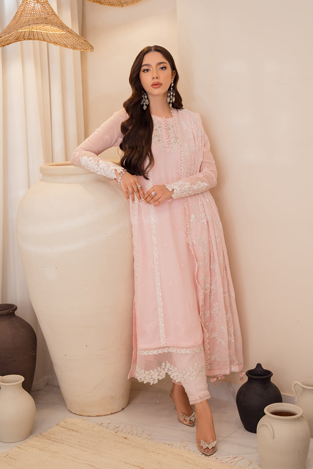 Altan | Amalia Festive Collection |Pink Delight -  Azure Ladies Clothes - Original Designer Dress - House of Maryam