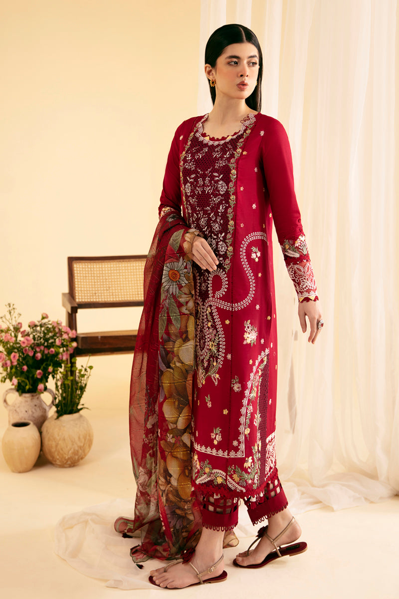 Qalamkar | Qlinekari Luxury Lawn | SQ-04 LARMINA