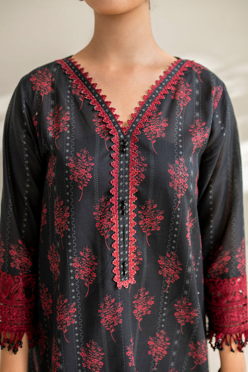 Baroque | Luxury Pret 24 | LAWN UF-675 -  Baroque Luxury - Original Designer Dress - House of Maryam