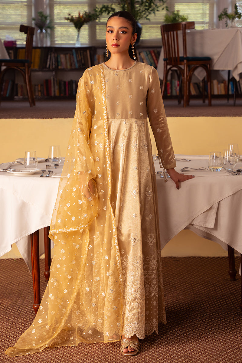 Cross Stitch | Luxury Pret | Amber Aura-2 PC (Shirt & Dupatta), image 2