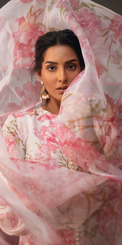 Erum Khan | Beyond Basic | BOLD BOUQUET -  Erum Khan Ladies Clothes - Original Designer Dress - House of Maryam