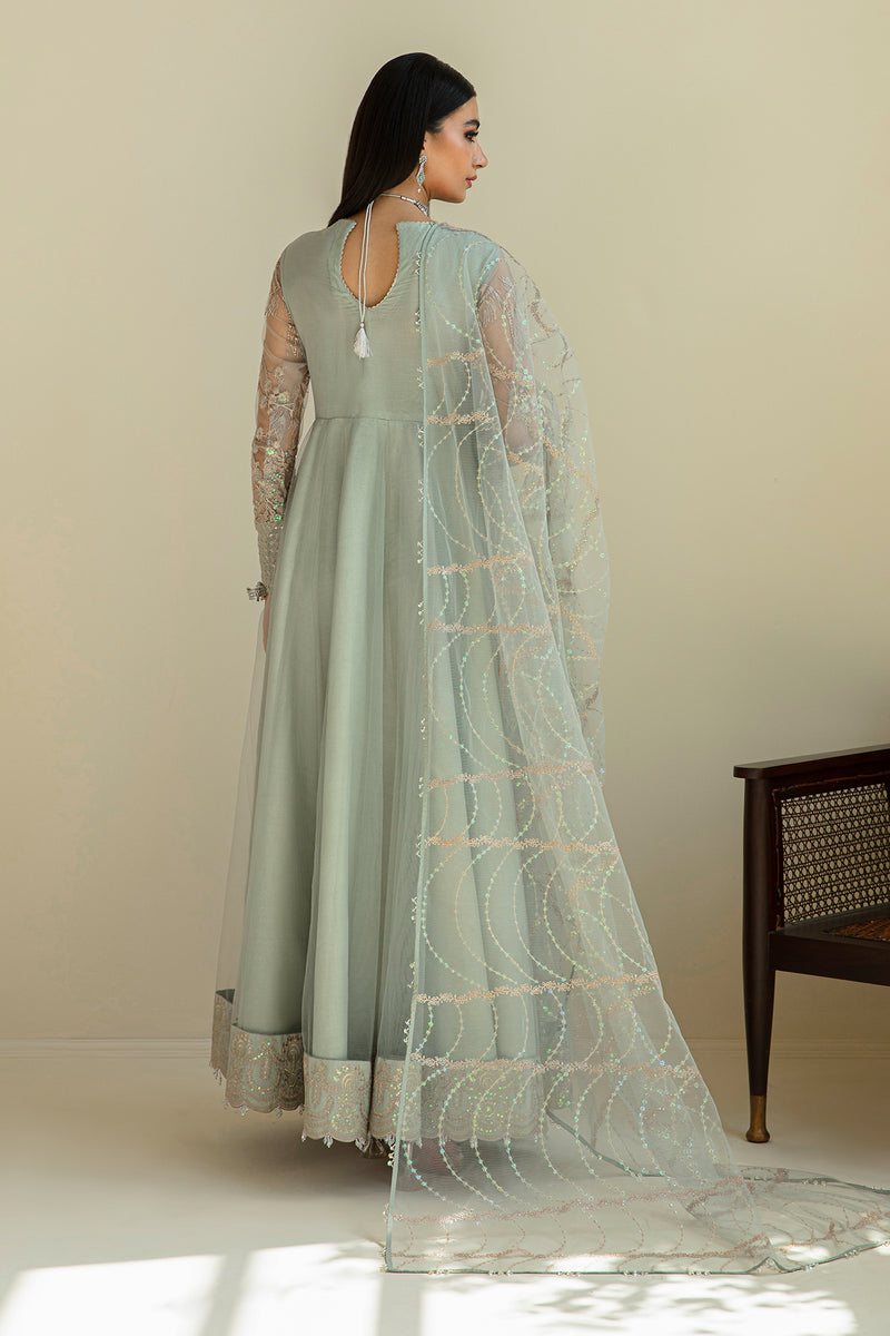 Baroque | Luxury Pret 24 | NET UF-627 -  Baroque Luxury - Original Designer Dress - House of Maryam
