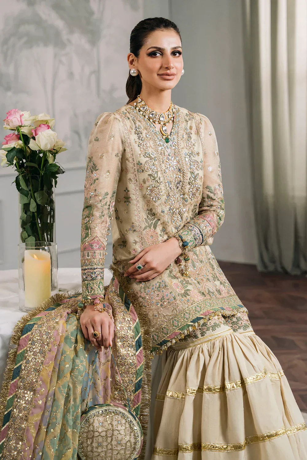 Baroque | Chantelle Embroidered Collection | CH12-04 -  Baroque Bridal - Original Designer Dress - House of Maryam