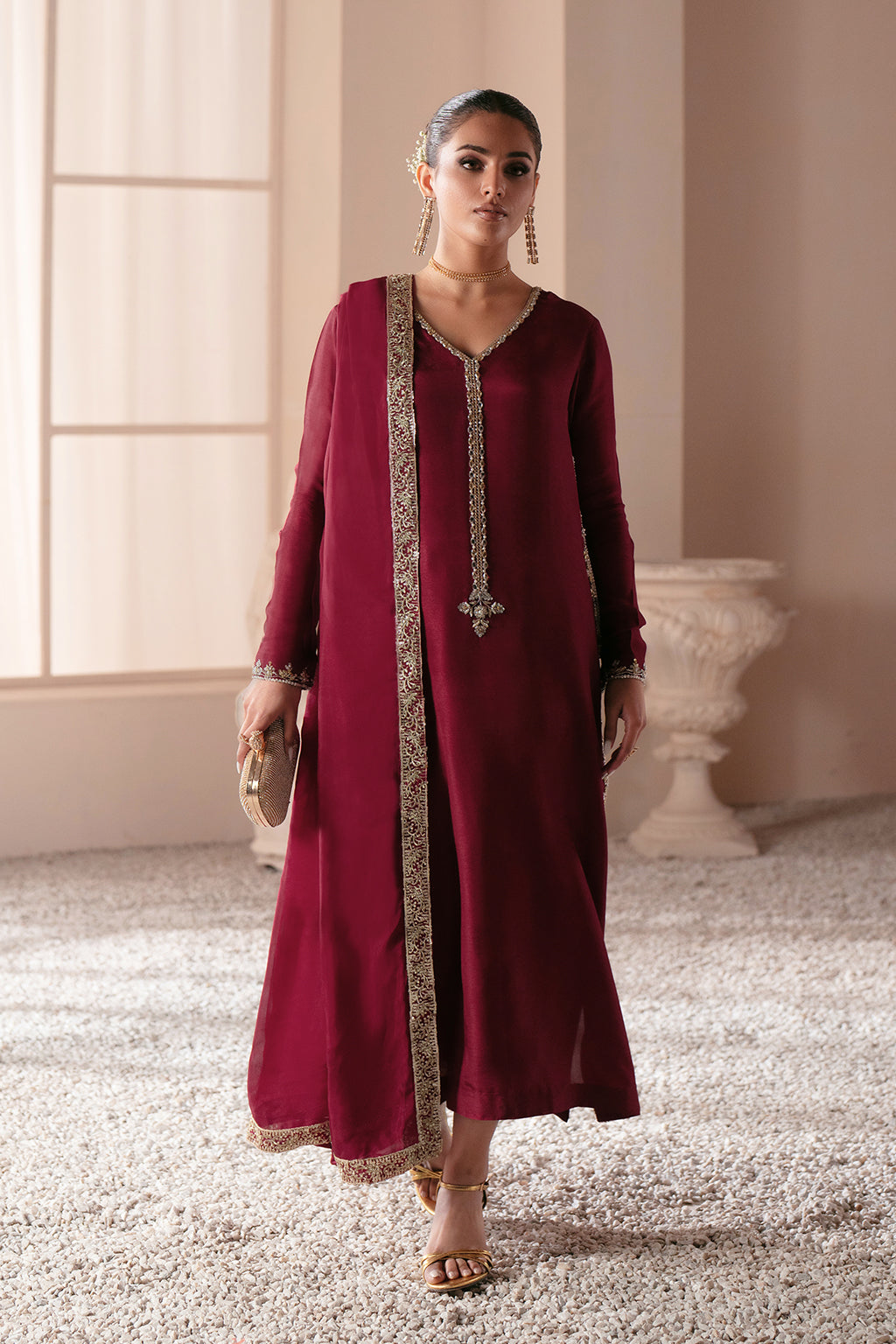 Ajr Couture | Symphony Luxe Festive 25 | Rebel Rose -  AJR Couture Ladies Clothes - Original Designer Dress - House of Maryam