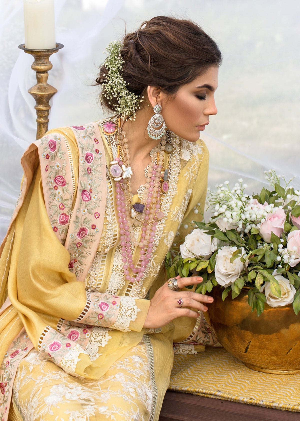 Saira Shakira | Luxury Pret | Sunshine -  Saira Shakira Ladies Clothes - Original Designer Dress - House of Maryam