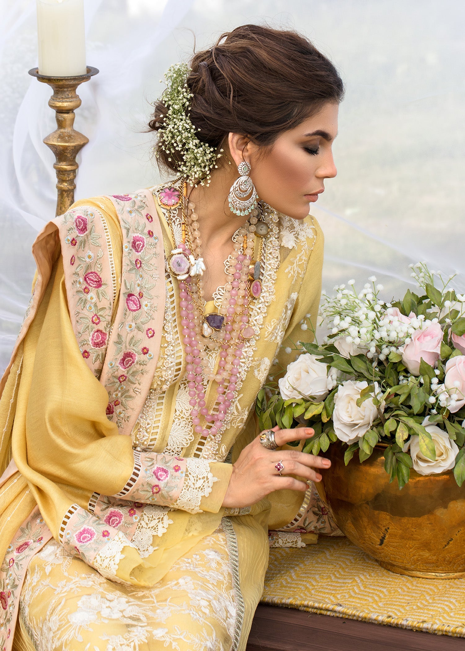 Saira Shakira | Luxury Pret | Sunshine -  Saira Shakira Ladies Clothes - Original Designer Dress - House of Maryam