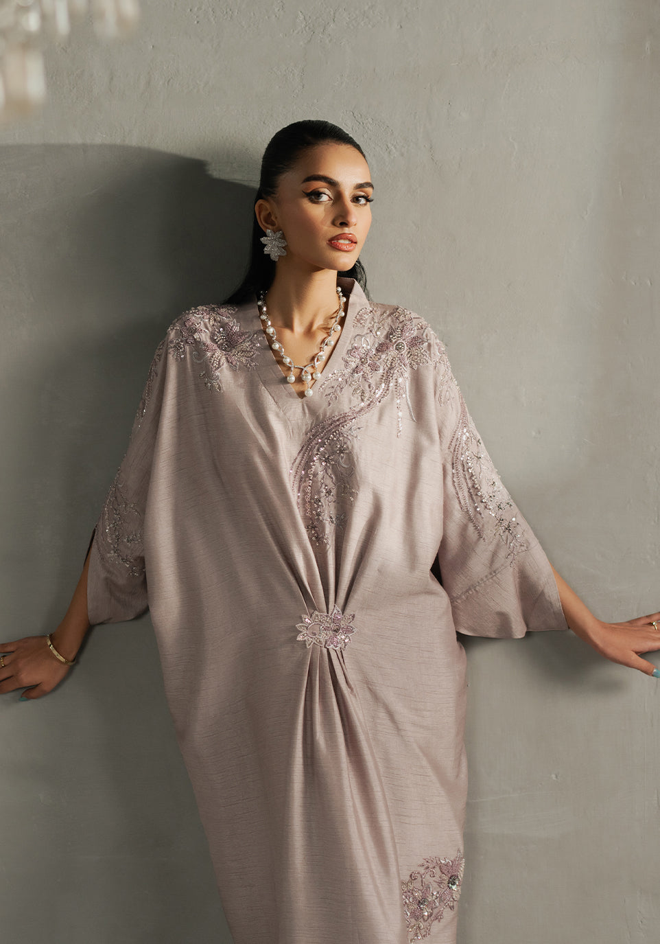 Zarqash | Silk Edit | ZQS 013 Lily -  Zarqash Ladies Clothes - Original Designer Dress - House of Maryam