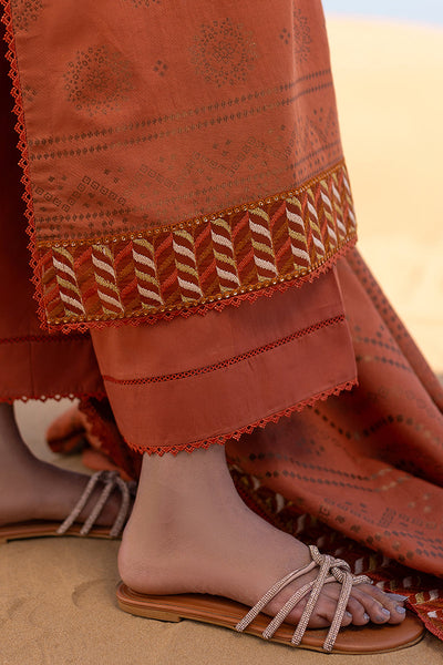 Cross Stitch | Eid Lawn 24 | RUSSET DUSK -  Cross Stitch Luxury - Original Designer Dress - House of Maryam