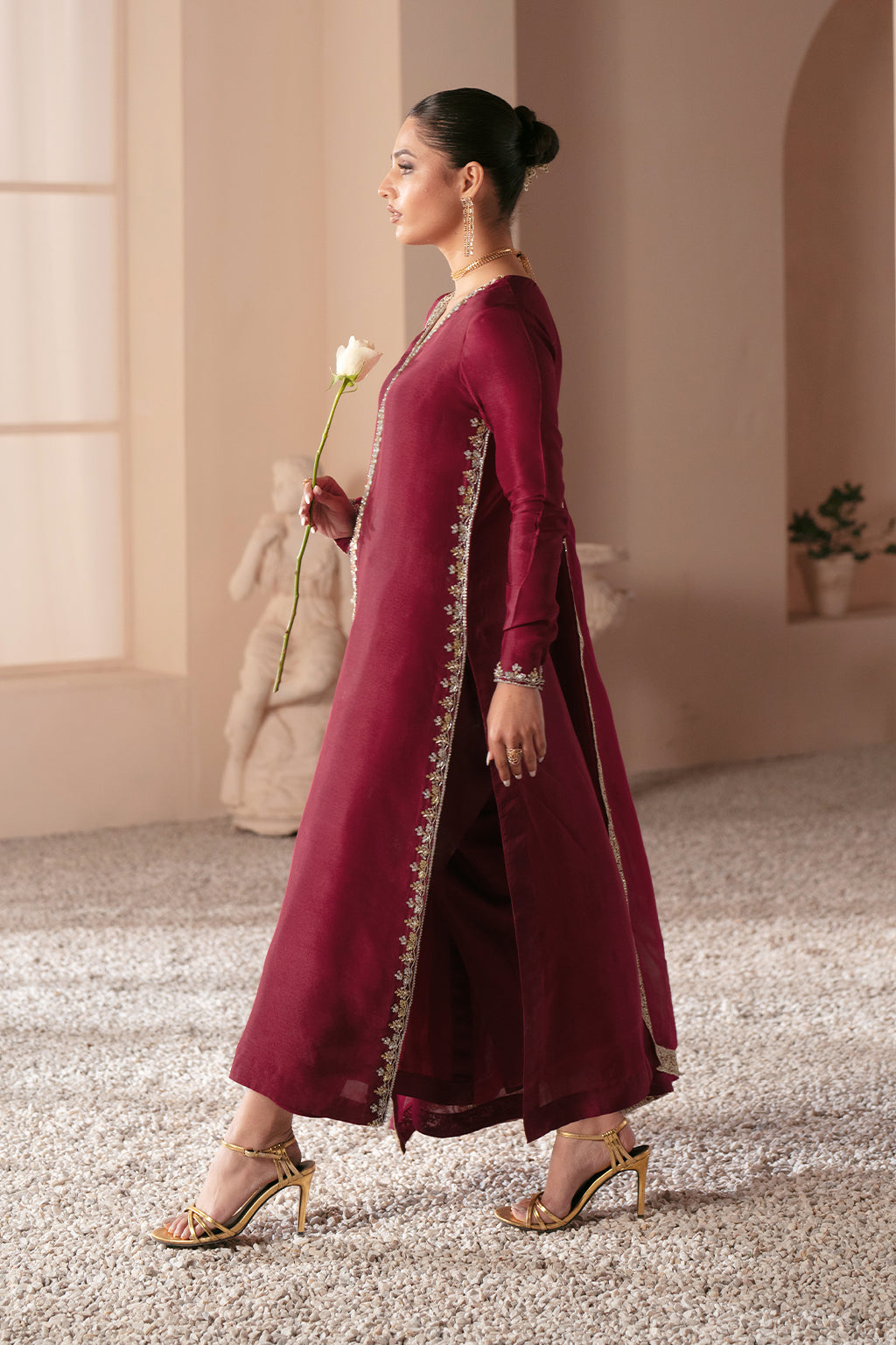 Ajr Couture | Symphony Luxe Festive 25 | Rebel Rose -  AJR Couture Ladies Clothes -  House of Maryam