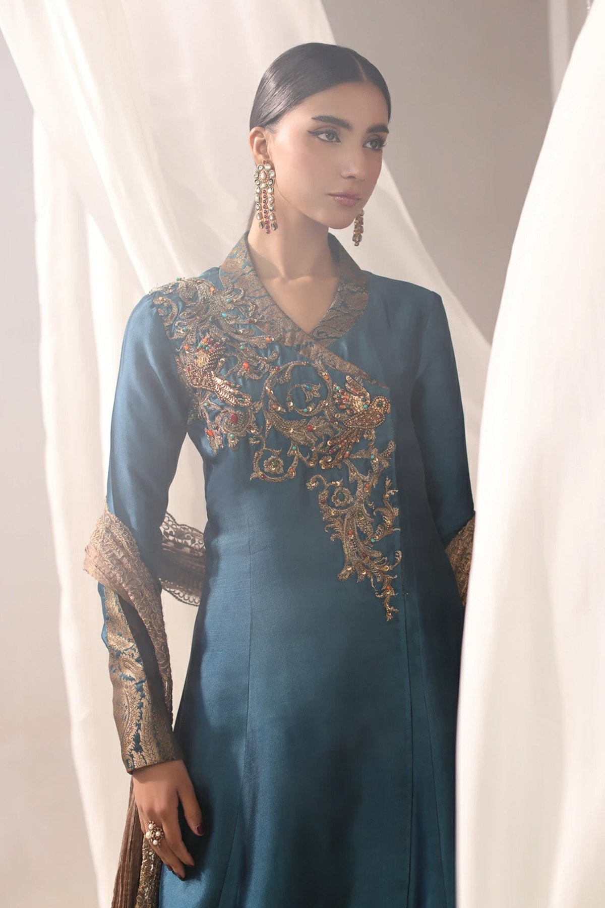 Musferah Saad | Into Twilight | Teal Temptress, image 3
