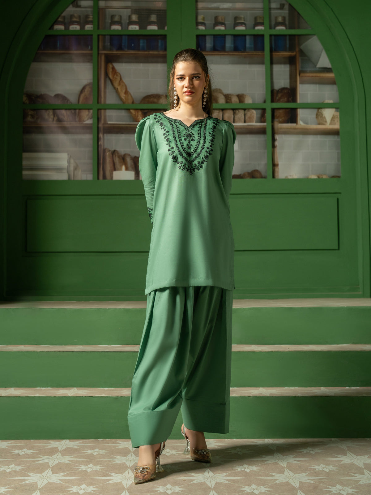 Hania & Umaimaz | Festive Collection | Amal -  Hania & Umaima  - Original Designer Dress - House of Maryam