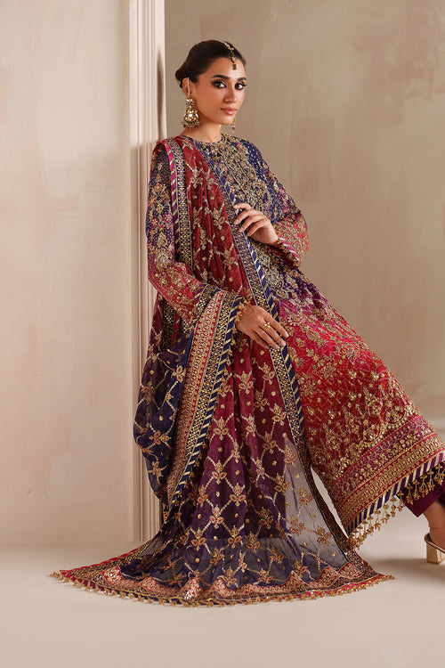 Baroque | Formals Collection | EMBROIDERED CHIFFON UF-4369, image 4