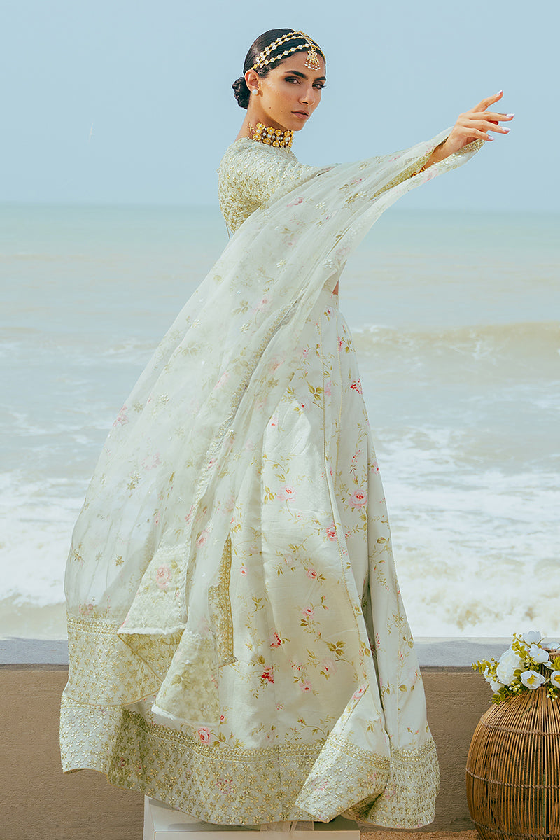 Cross Stitch | Wedding Collection 24 | TRANQUIL HAZE -  Cross Stitch Formal - Original Designer Dress - House of Maryam