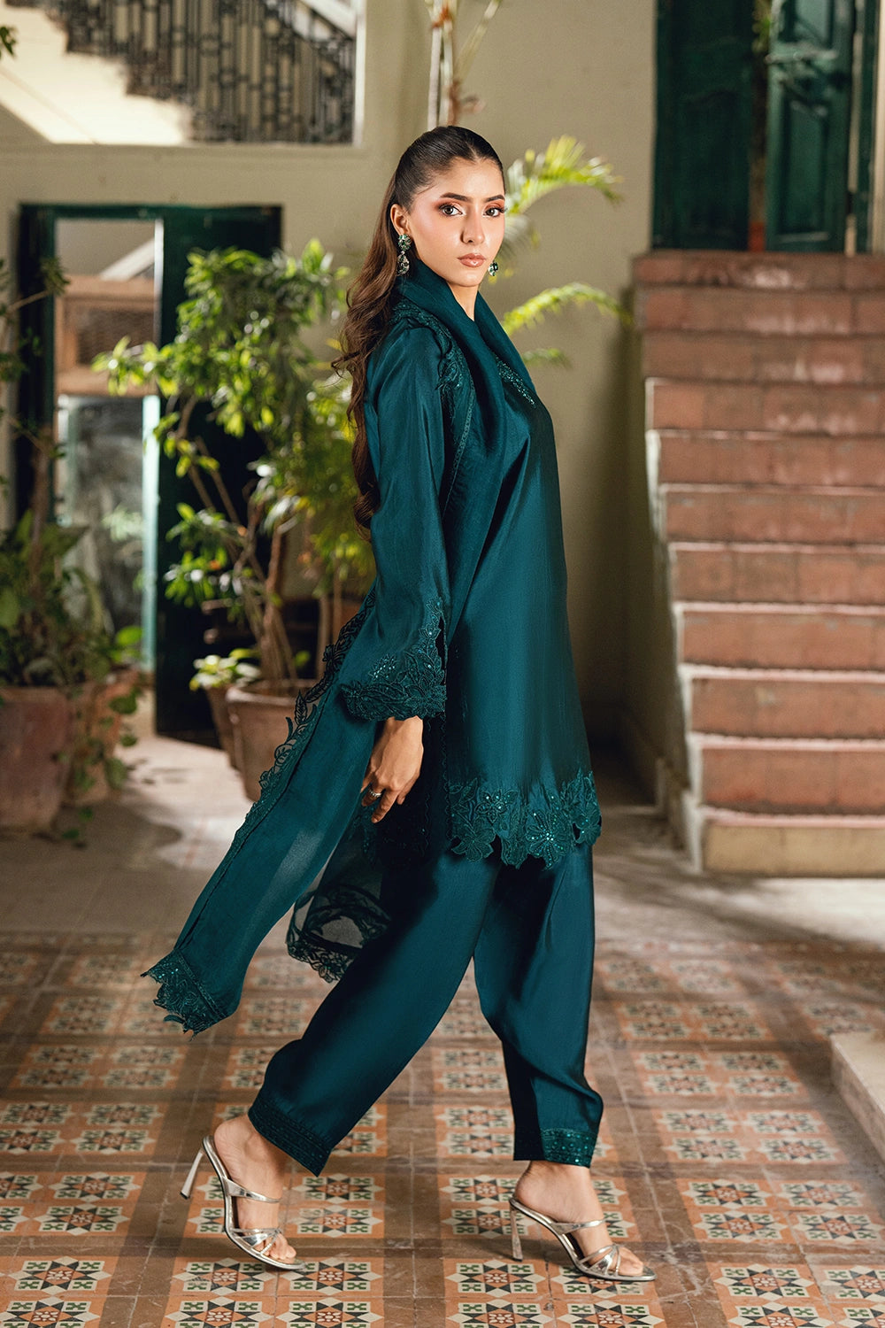 Azure | Vogue Formals | Teal Tiara, image 6