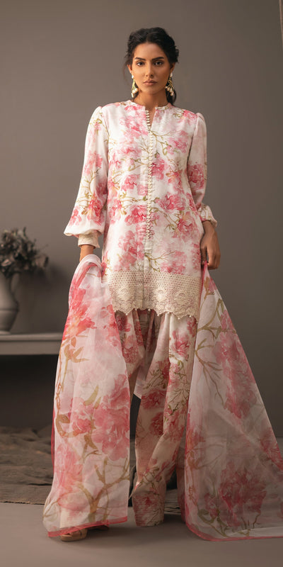 Erum Khan | Beyond Basic | BOLD BOUQUET -  Erum Khan Ladies Clothes - Original Designer Dress - House of Maryam