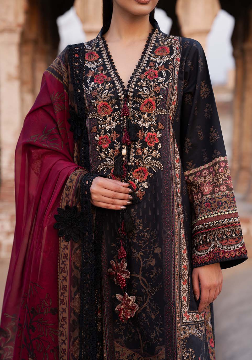 Zarqash | Luxe Lawn 26 | ZQL0012-5