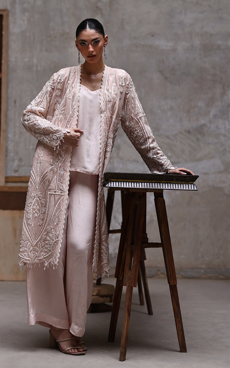 Threads and Motifs | Formal Dresses 25 | Net Embroidered Jacket-3