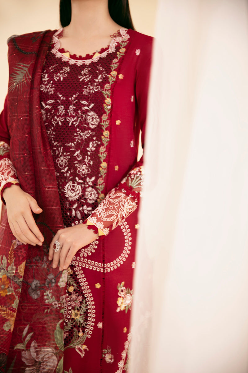 Qalamkar | Qlinekari Luxury Lawn | SQ-04 LARMINA