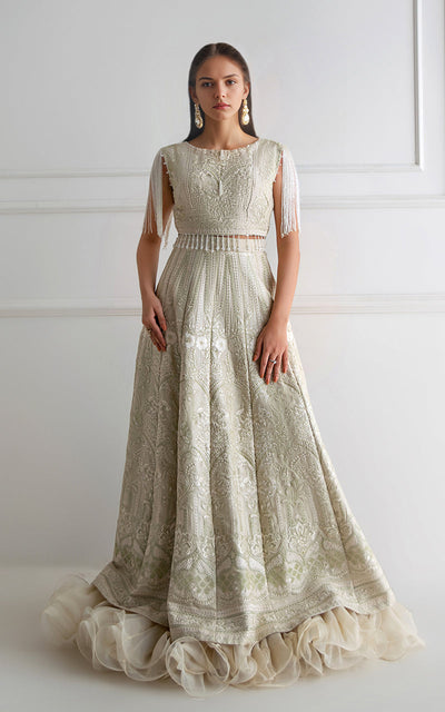 Threads and Motifs | Formal Dresses 25 | Embroidered Blouse With Lehenga