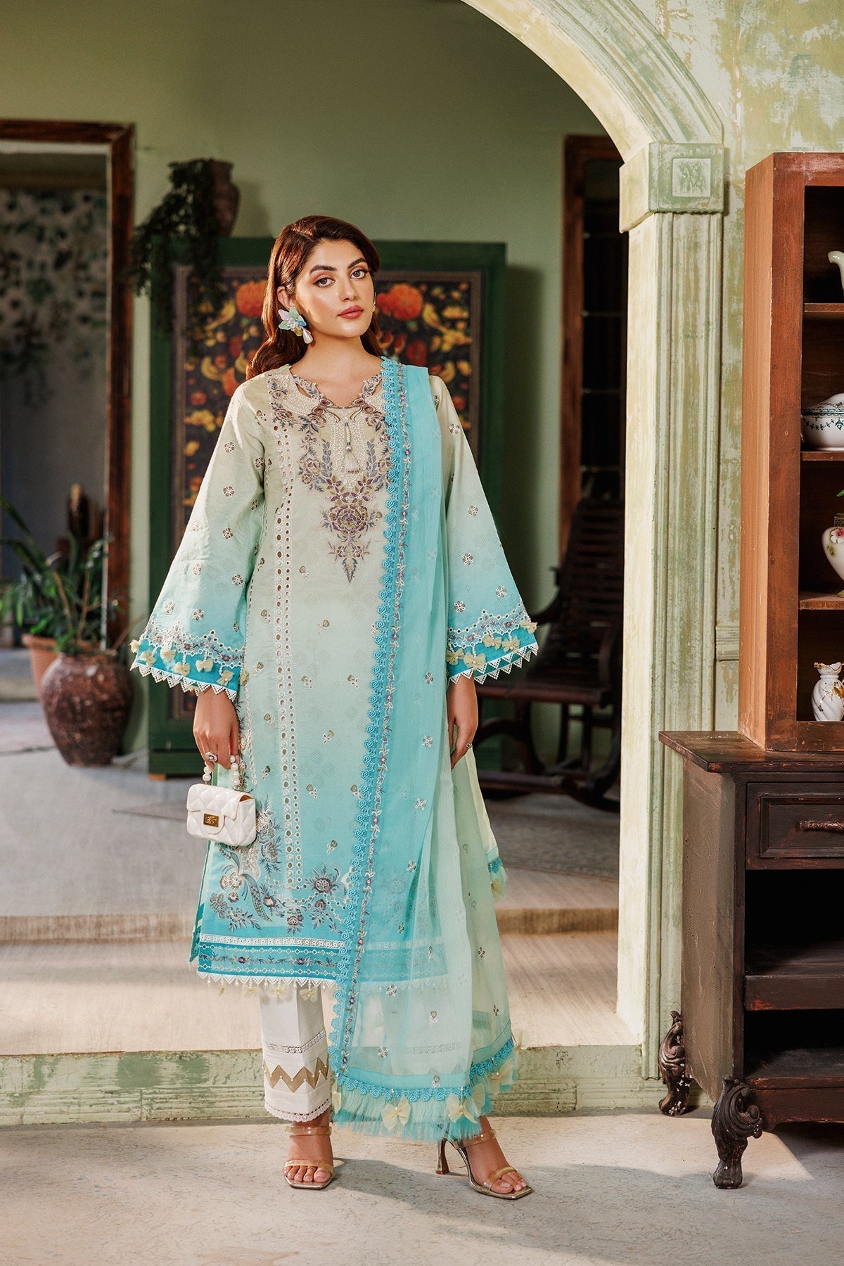 Alizeh | Maahi Vol 2 | AF-EPL-7016-ZARI by Designer Alizeh - House of Maryam - Pakistani Designer Ethnic Wear in {{ shop.shopifyCountryName }}