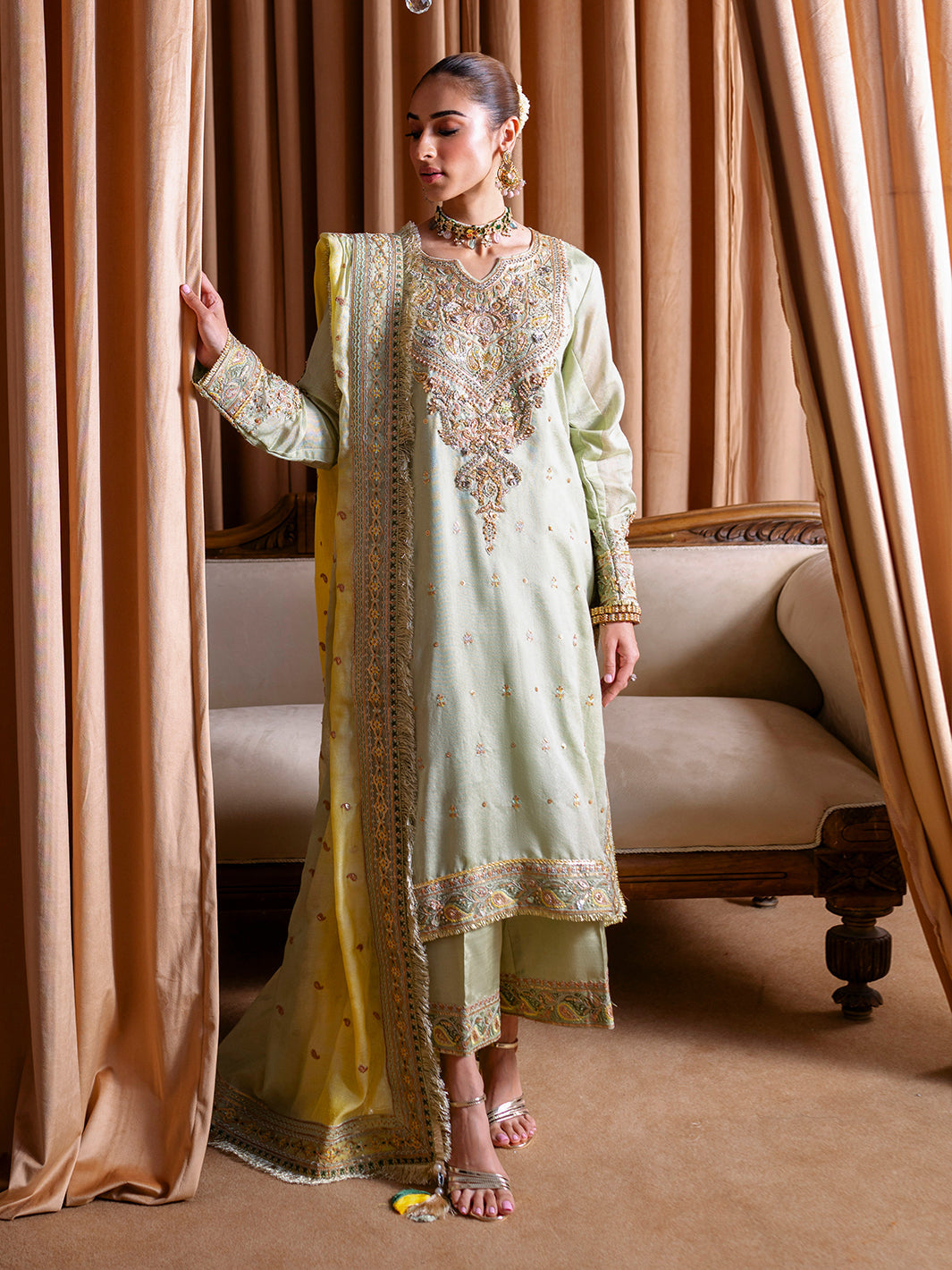 Faiza Faisal | Rema Wedding Formals 24 | Sehr -  Faiza Faisal Ladies Clothes - Original Designer Dress - House of Maryam