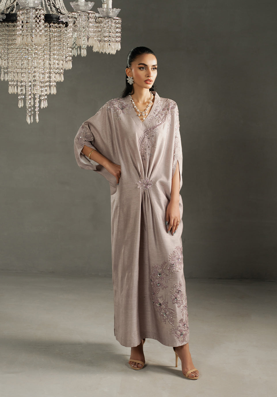 Zarqash | Silk Edit | ZQS 013 Lily -  Zarqash Ladies Clothes - Original Designer Dress - House of Maryam