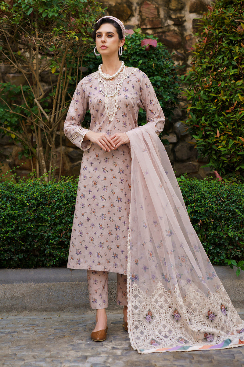 Baroque | Luxury Pret 24 | LAWN UF-590 -  Baroque Luxury - Original Designer Dress - House of Maryam