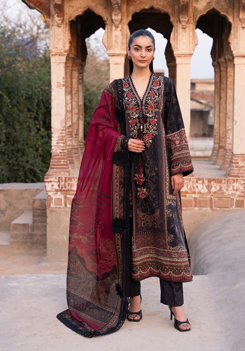 Zarqash | Luxe Lawn 26 | ZQL0012-3