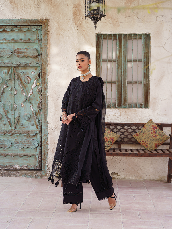 Zebtan | Zeenat Luxury Lawn Eid Collection | ZL 07 by Designer Zebtan - House of Maryam - Pakistani Designer Ethnic Wear in {{ shop.shopifyCountryName }}