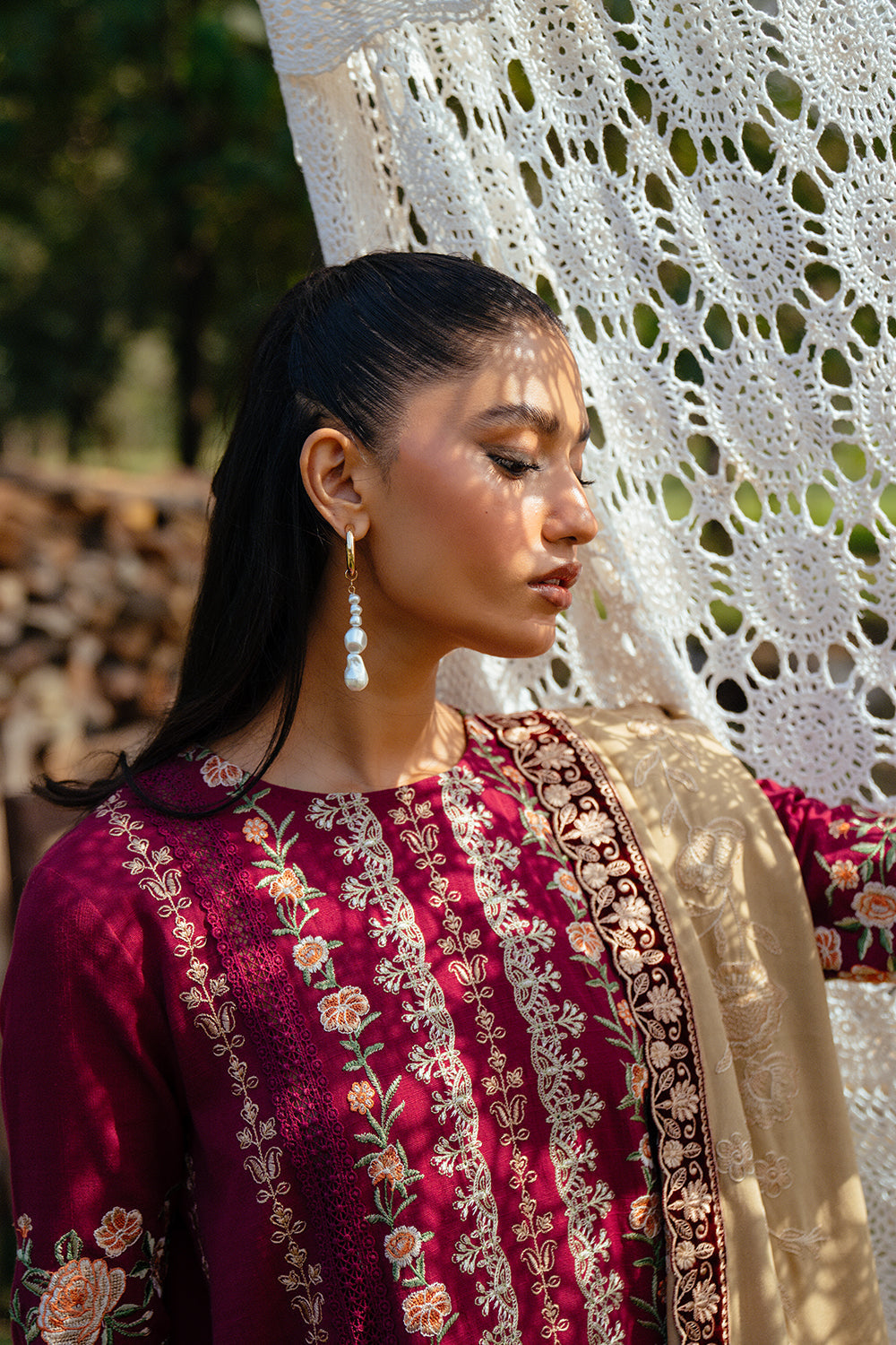 Saira Rizwan | Winter 2024 | SANSA-SRW24-09 -  Saira Rizwan Ladies Clothes - Original Designer Dress - House of Maryam