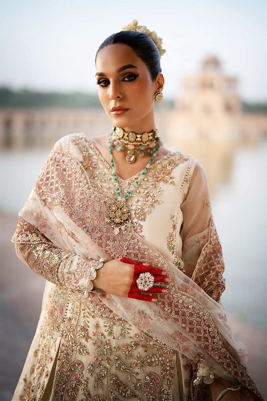 AJR Couture | Luxury Formals 24 | Dove -  AJR Couture Ladies Clothes - Original Designer Dress - House of Maryam