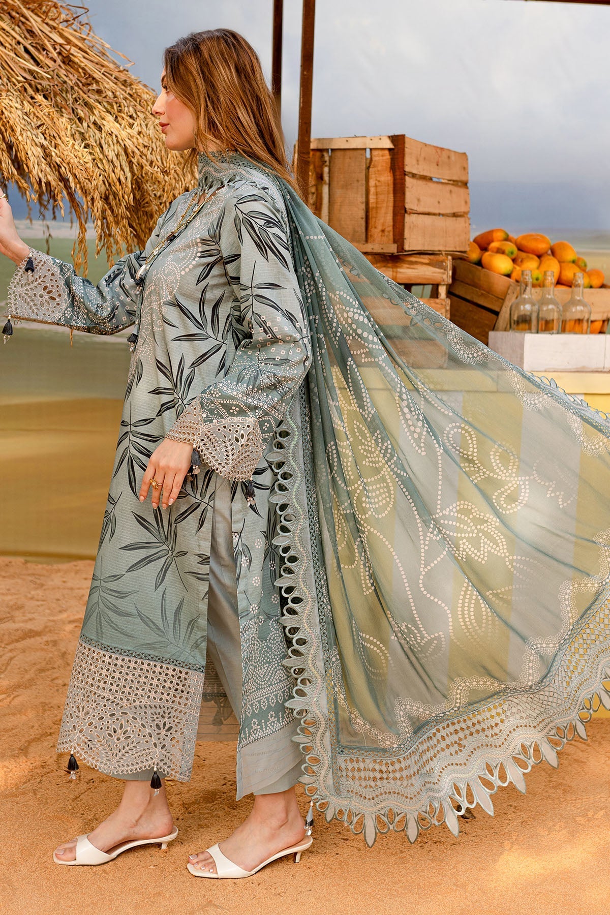 Nureh | Gardenia Lawn 25 | NSG-179 -  Nureh Ladies Clothes - Original Designer Dress - House of Maryam