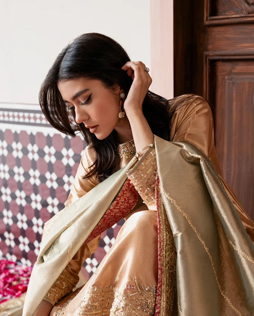 Mushq | Sunehri Lama Silk | Parisa, image 4