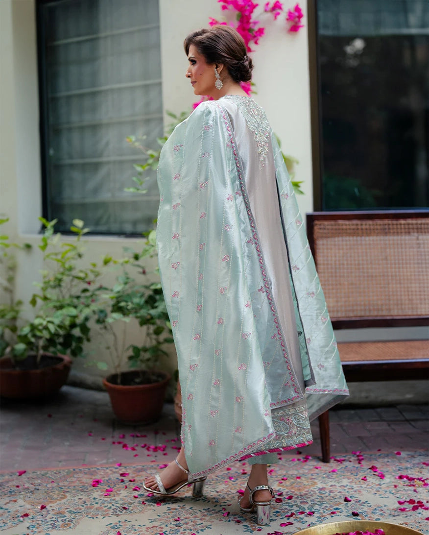 Mushq | Sunehri Lama Silk | Resham, image 2