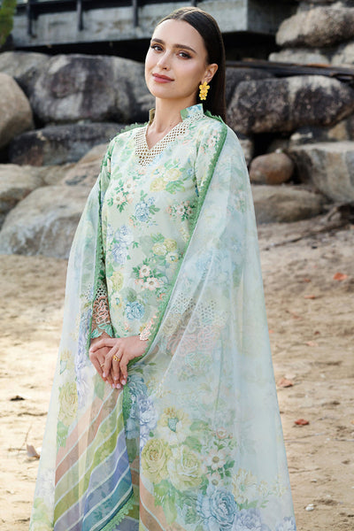 Farasha | Printed Essentials | Mint Bloom -  Farasha Ladies Clothes - Original Designer Dress - House of Maryam