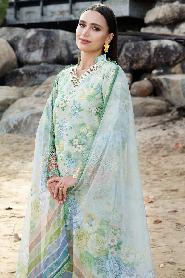 Farasha | Printed Essentials | Mint Bloom -  Farasha Ladies Clothes - Original Designer Dress - House of Maryam