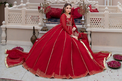 Hania & Umaimaz | Festive Collection | Surkhab -  Hania & Umaima  - Original Designer Dress - House of Maryam