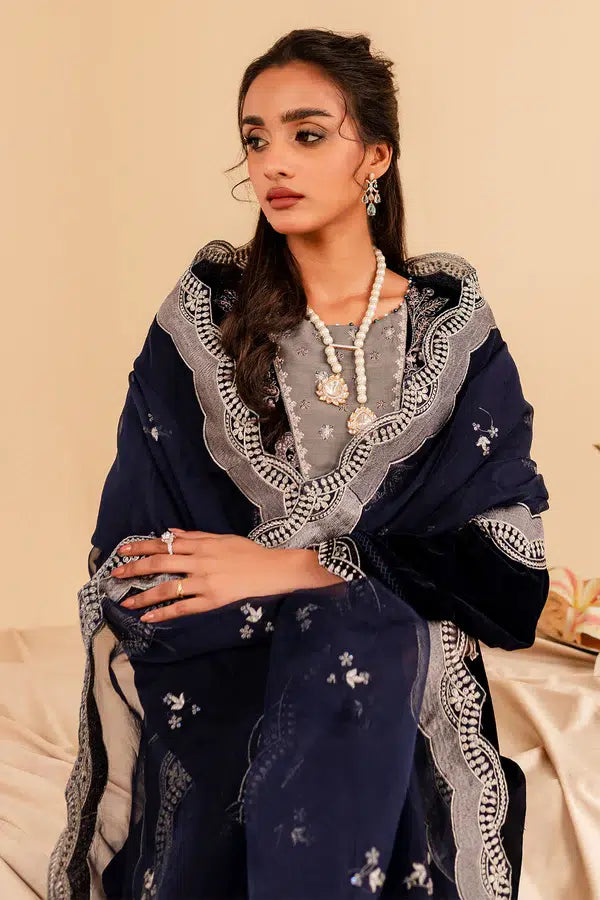 Nureh | Shades of Winter | Liza by Designer Nureh - House of Maryam - Pakistani Designer Ethnic Wear in {{ shop.shopifyCountryName }}