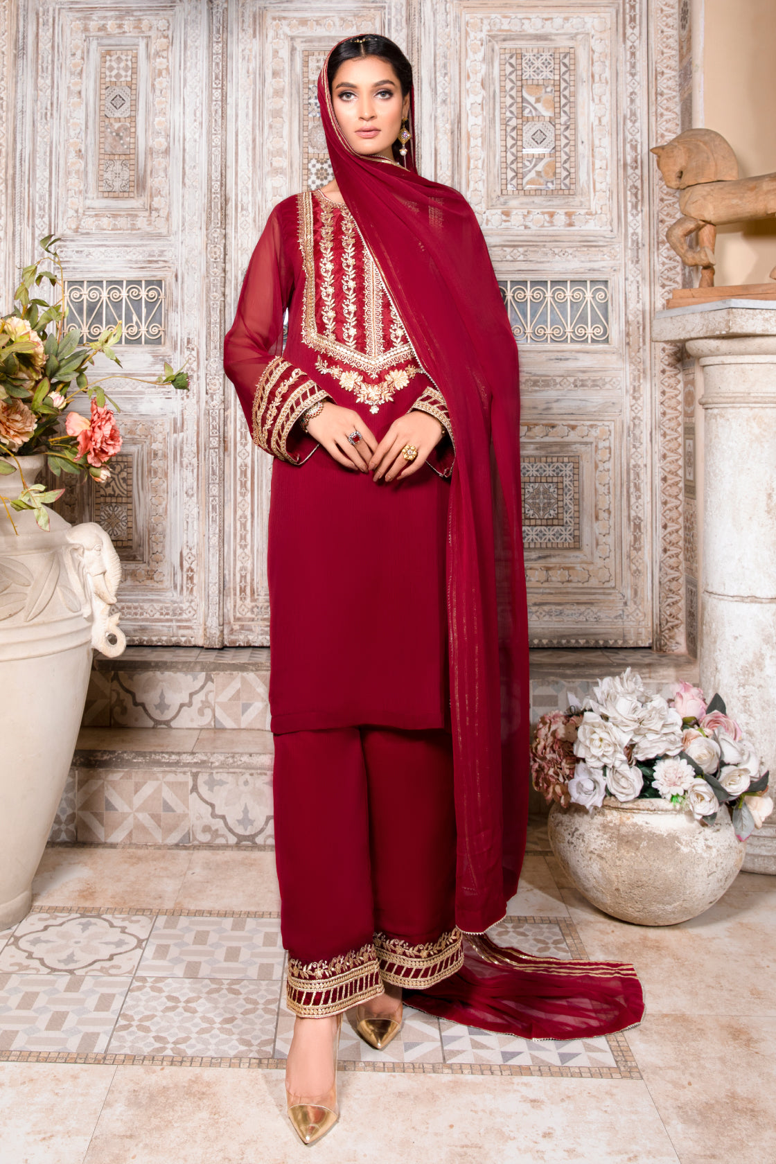 Hania & Umaimaz | Festive Collection | Roshan -  Hania & Umaima  - Original Designer Dress - House of Maryam