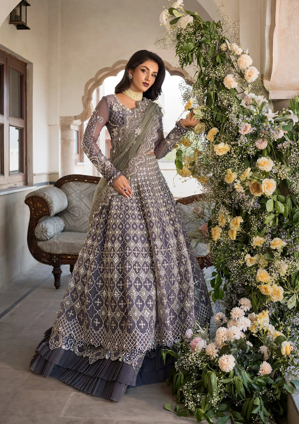Elaf Premium | Formal Handwork Collection | EFH-02 NAZNEEN -  Elaf Premium Ladies Clothes - Original Designer Dress - House of Maryam