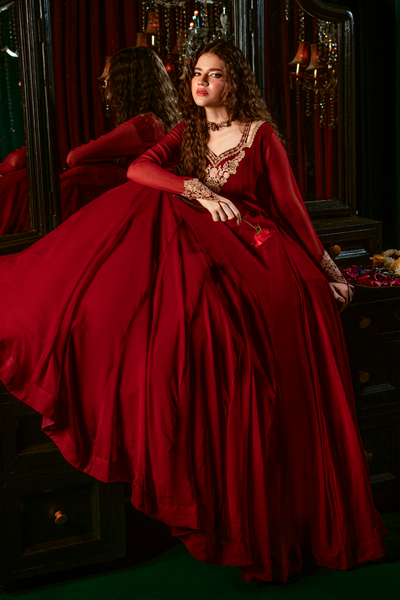 Hania & Umaimaz | Festive Collection | Zeba -  Hania & Umaima  - Original Designer Dress - House of Maryam
