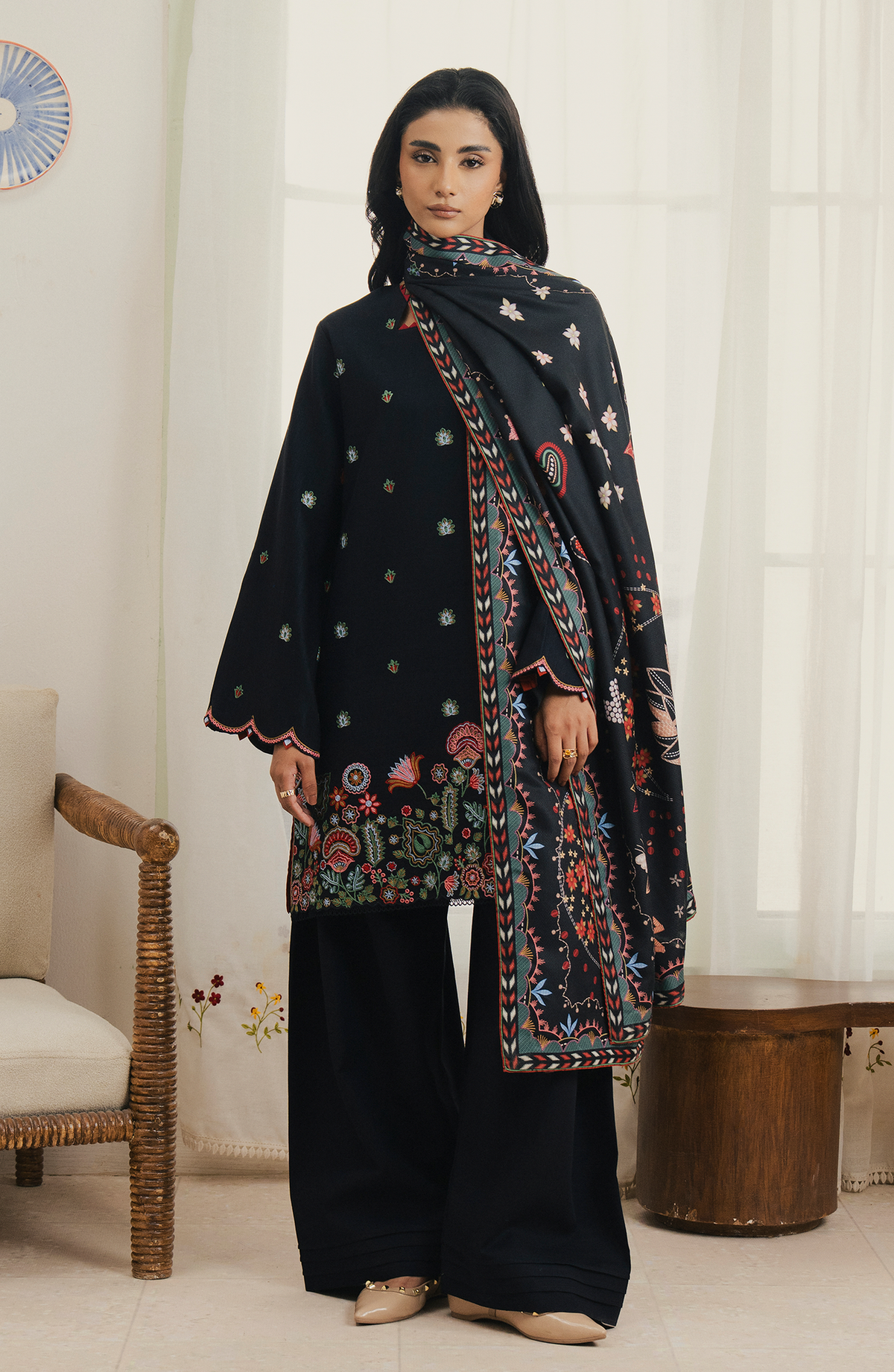 Seran | Winter Embroidered 25 | Nythea-3